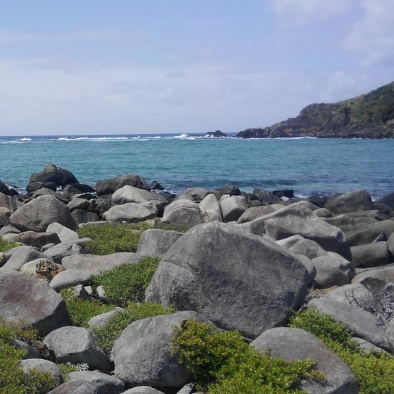 Rocks South East Kume Island